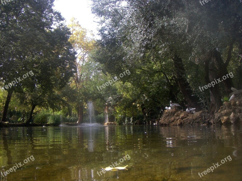 Spain Stream Lake Water Fountain