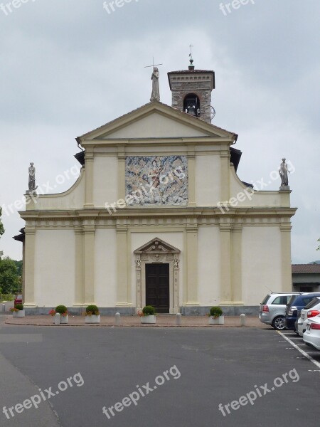 Ticino Caslano Church Religion Building