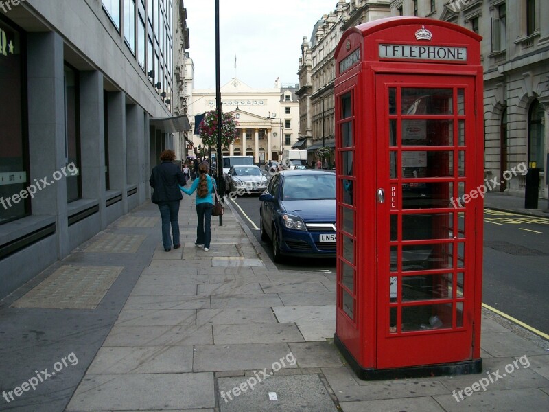 City London Road Phone Booth Free Photos