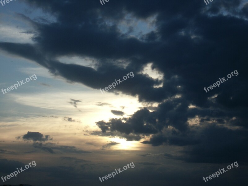 Sky Nature Clouds Day S Mostly Cloudy With Flurries