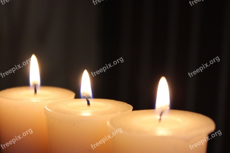 Candles Burning Candle Flame Flames