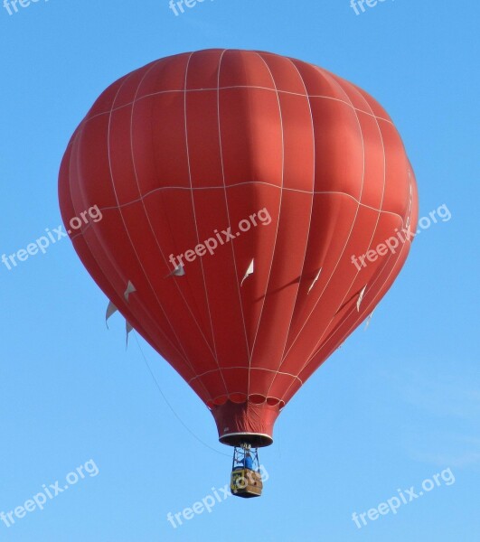 Balloon Red Hot-air Balloon Hot Air Balloon Ride Hot Air Balloon