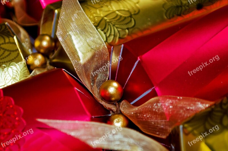 Abstract Celebration Christmas Close-up Cracker