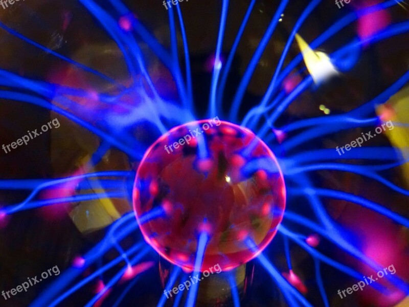 Nebula Plasma Ball Color Electric Touch Neon