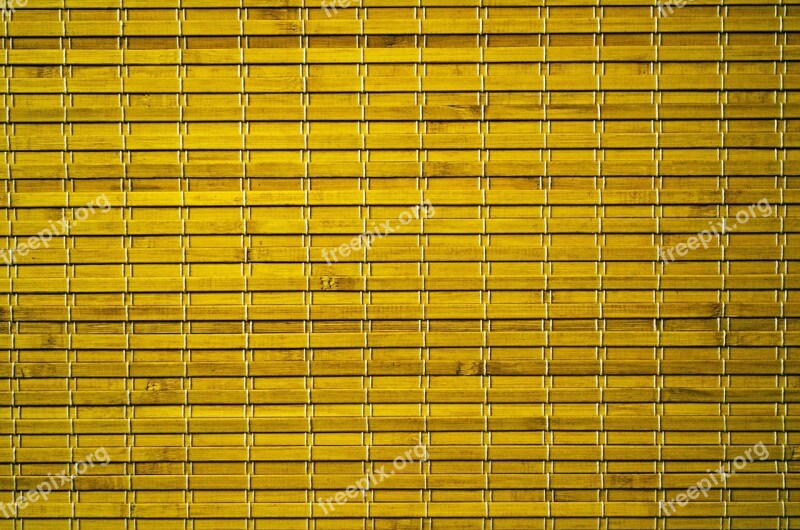 Bamboo Background Yellow Natural Durable