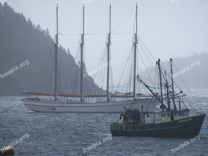 Anchor Anchored Boat Boats Ship