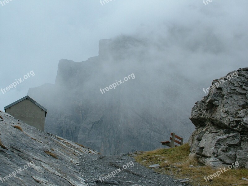 Valais Switzerland Mountains Clouds Free Photos