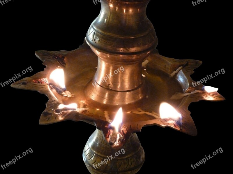 Light Lamp Oil Lamp Buddhism Seem