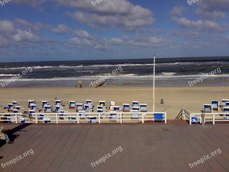 Promenade Westerland North Sea Free Photos