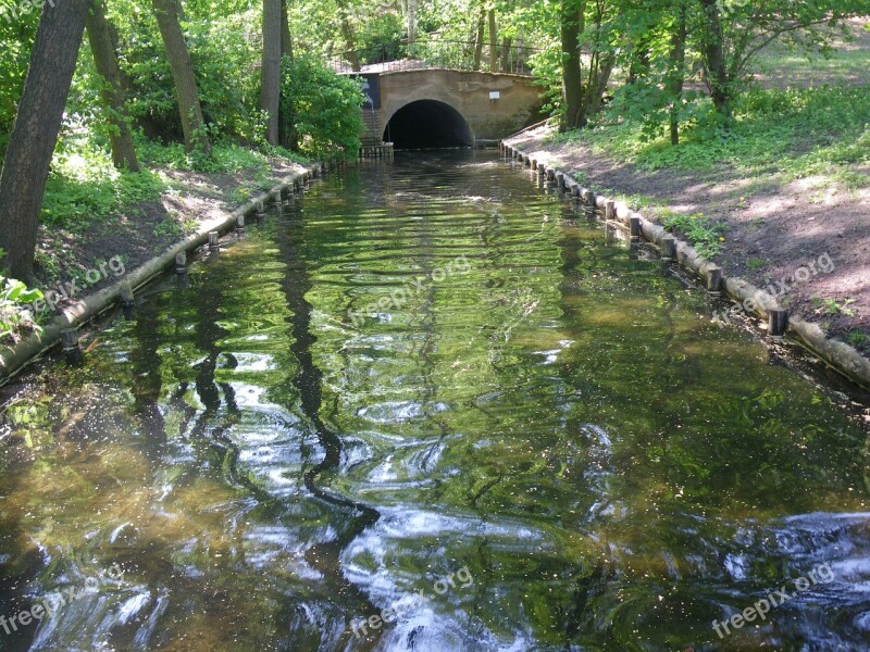 Color Game Water Bridge River Landscape