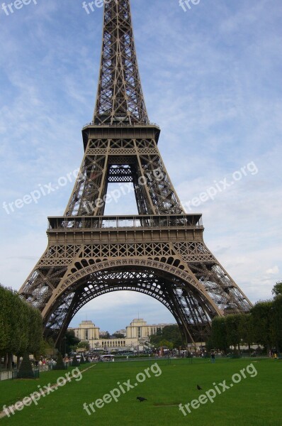 Paris France Eiffel Tower Free Photos