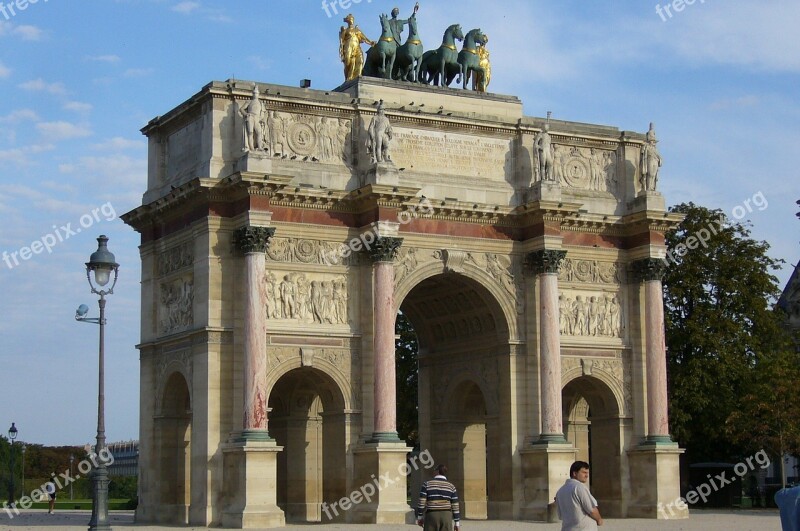 Paris France Monument Free Photos