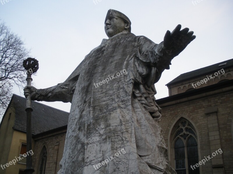 Monument Monuments Holy Statue Cologne