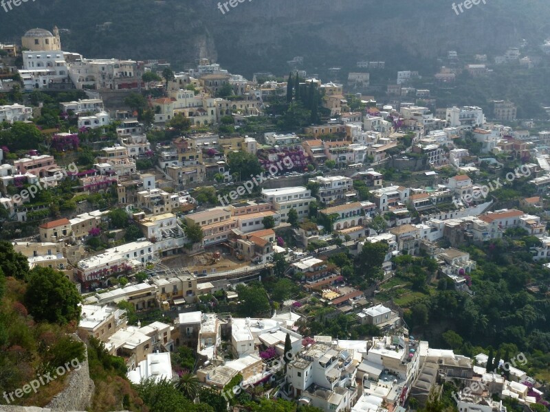 Amalfi Beaches Distance Free Photos