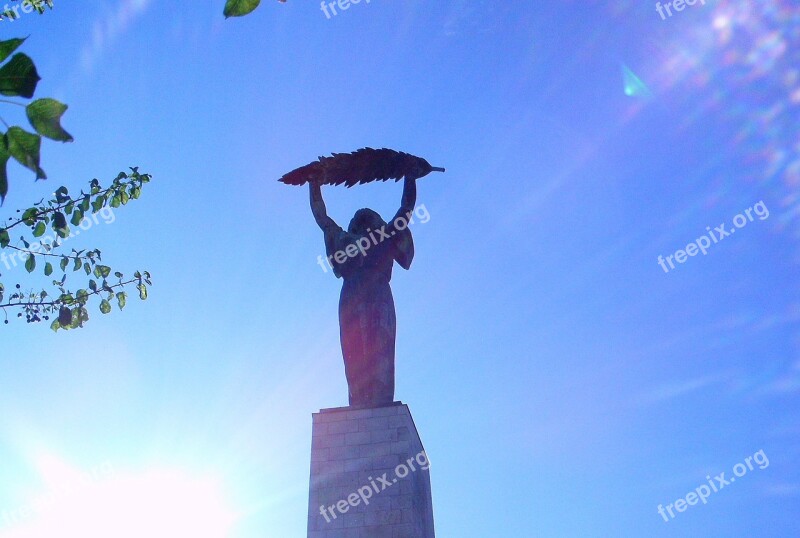 Budapest Statue Gellért Hill Free Photos