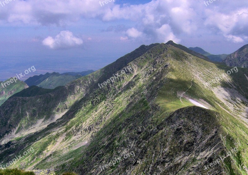 Fagaras Mountains Transylvania Free Photos