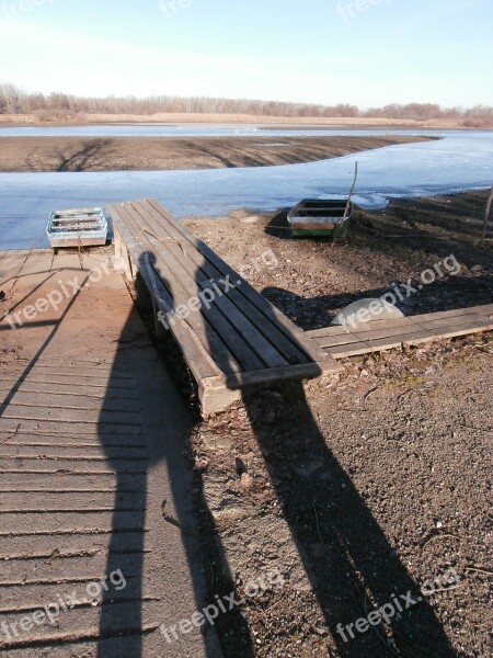 Shadow Light And Shadow Pier Plot Water