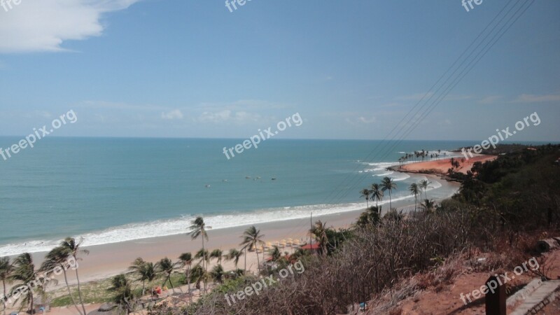 Beach Ceara Brazil Free Photos