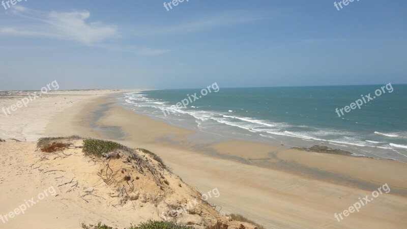 Beach Ceara Brazil Free Photos