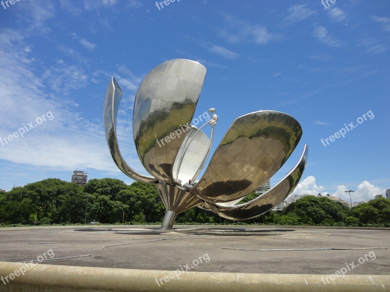 Generic Floralis Buenos Aires Argentina Free Photos