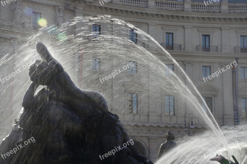 Rome Italy Fountain Free Photos