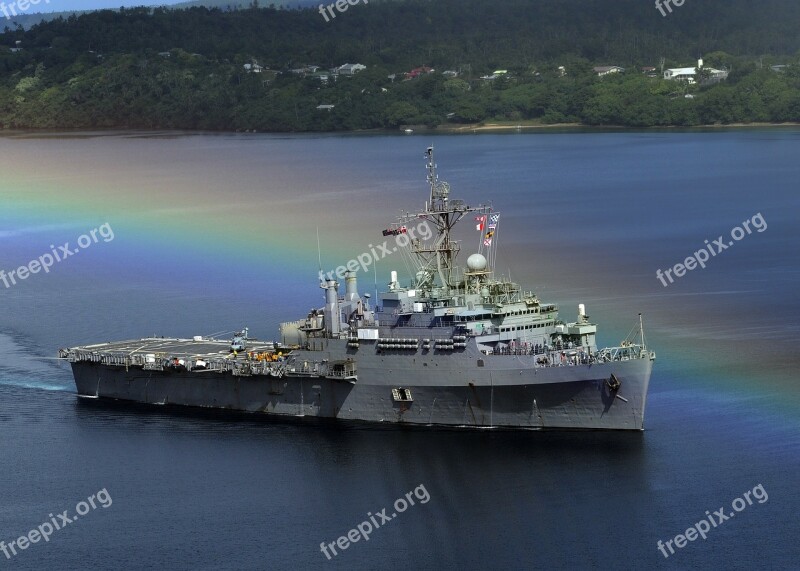 Ship Military Us Navy Bay Harbor