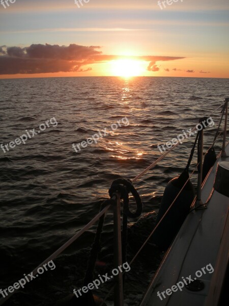 October Morning At Sea Sunrise Reflections Special