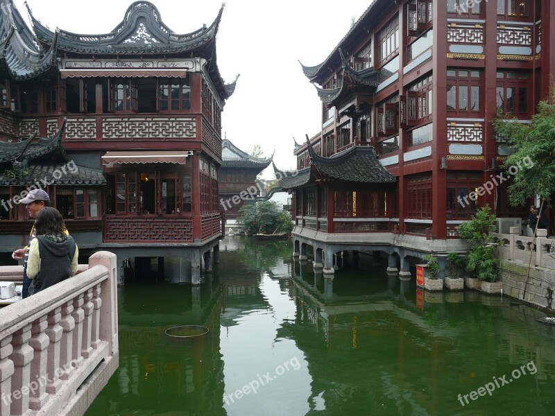 Asia China Shanghai Historic Center Building