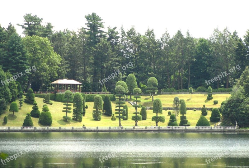 Massachusetts Lake River Water Forest