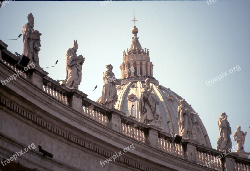 St Peter's Basilica St Peter's Square Rome Roma Italy