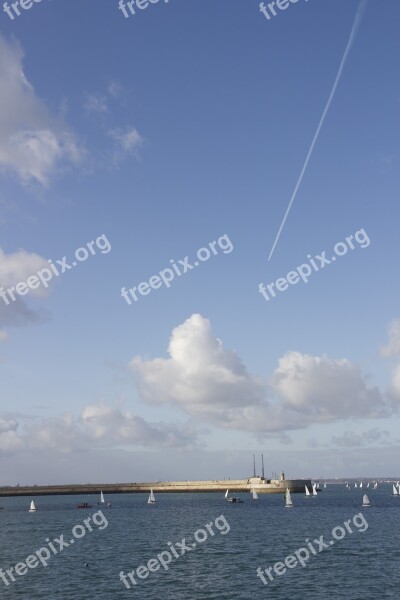 Dublin D Dun Laoghaire Sky Blue Sky