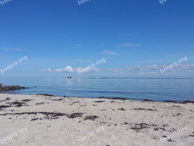 Beach Sea Water Sand Sky