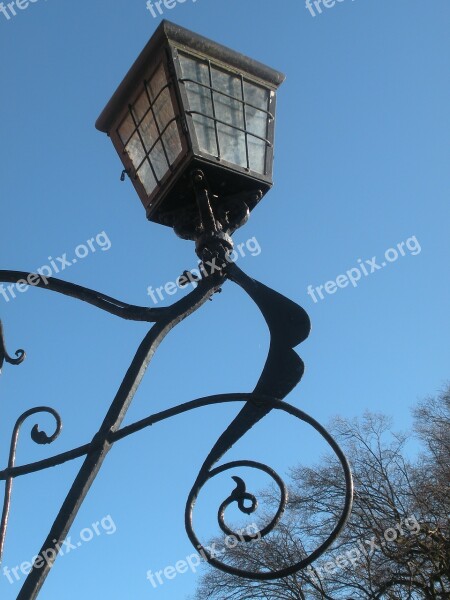 Old Lamp Lightning Outdoor Lamp Iron