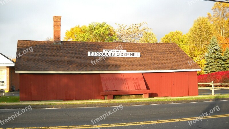 Burroughs Connecticut Business Cider Mill Store