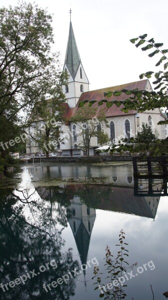 Blautopf Blaubeuren Monastery Free Photos