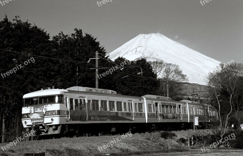 Japan Mt Fugi Mountains Landmark Destinations