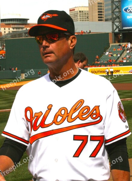 Baseball Stadium Sports Baltimore Orioles Coach