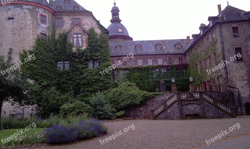 Castle Vogelsberg Mountains Germany Free Photos