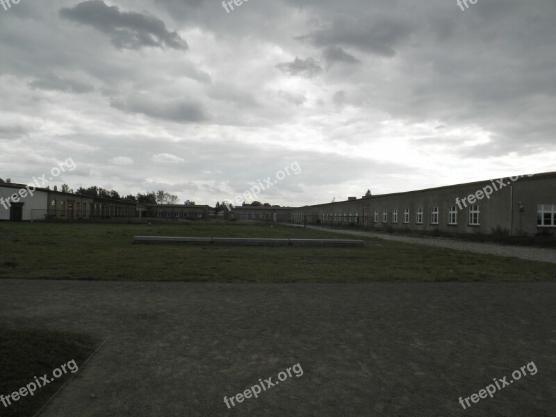 Berlin Sachsenhausen Concentration Camp Barracks Free Photos