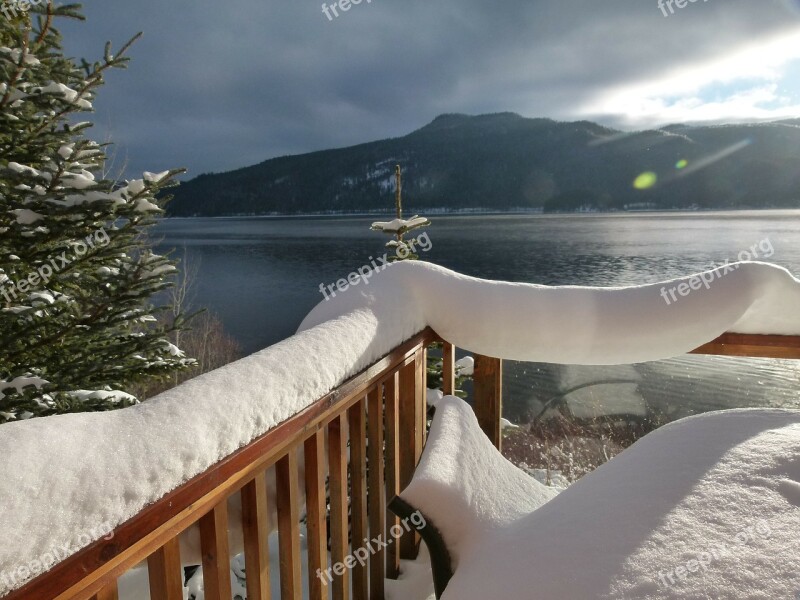 Canim Lake British Columbia Canada Water Hills