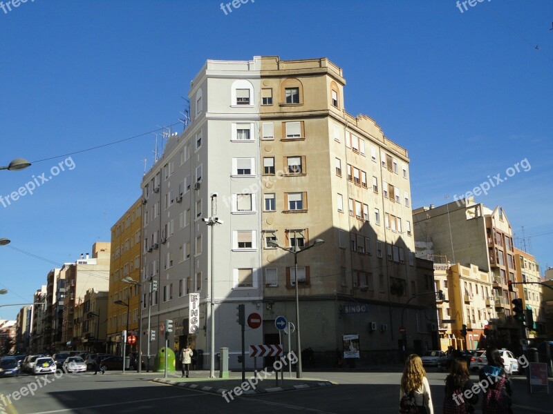 Building Façades Urban City Architecture