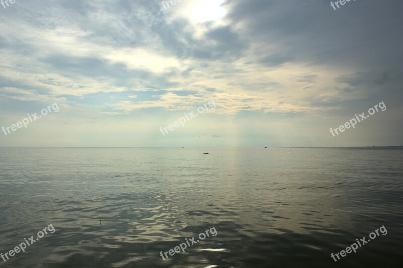 Cambodia Tonle Sap Lake Asia South East Sky