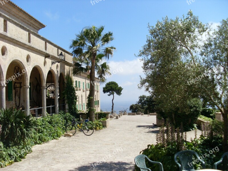 Mallorca Monastery Randa Mountain Rest