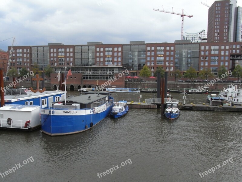 Hamburg Harbour Port Innenalster Germany