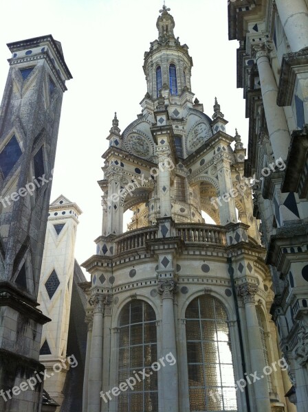 Lighthouse Chambord Castle Free Photos