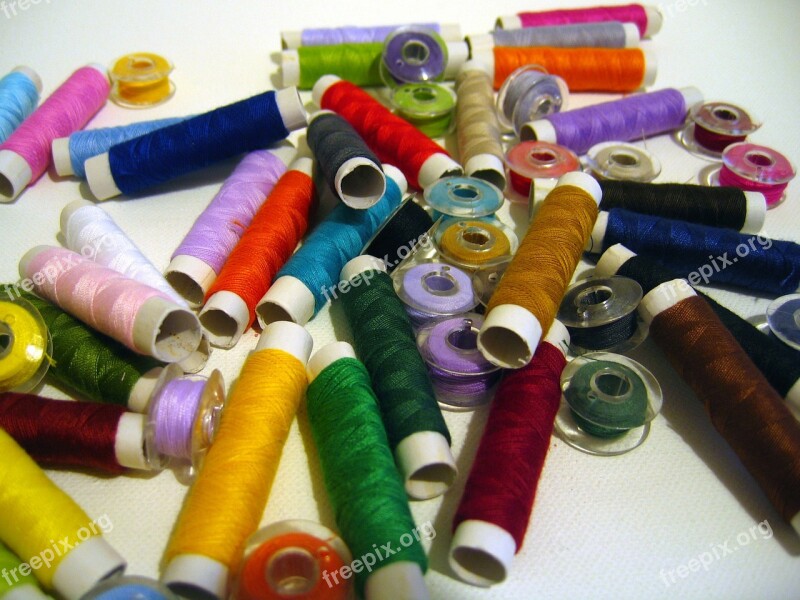 Yarn Spools Of Thread Fadenrollen Thread Sewing Thread