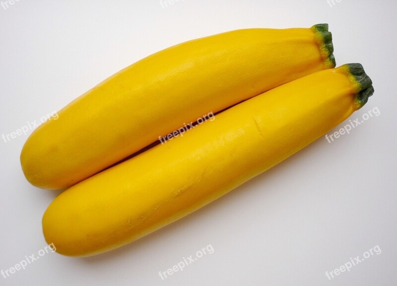 Zucchini Yellow Vegetables Food Eat