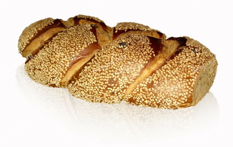 Bread White Bread Sesambrot Sesame Seeds Sesame