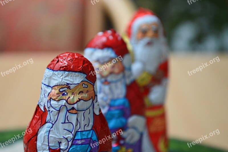 Santa Claus Christmas Figure Man Three