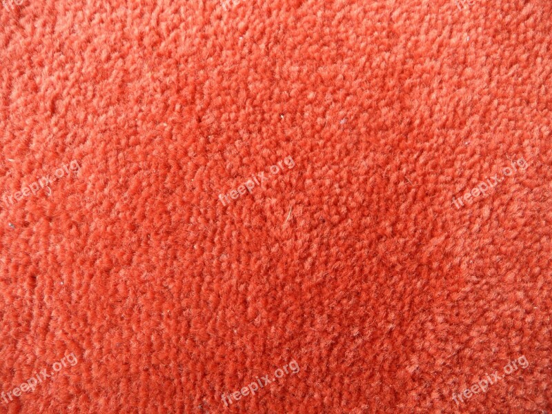 Textile Texture Background Carpet Orange